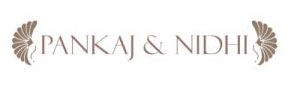 brand logo of indian fashion designer pankaj-and-nidhi