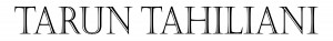 brand logo of indian fashion designer tarun tahiliani